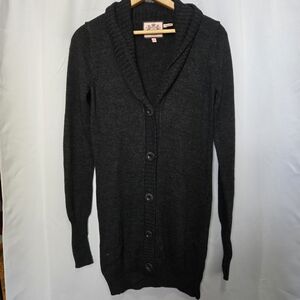 Juicy Couture Women's Black Cardigan Sweater Size Small